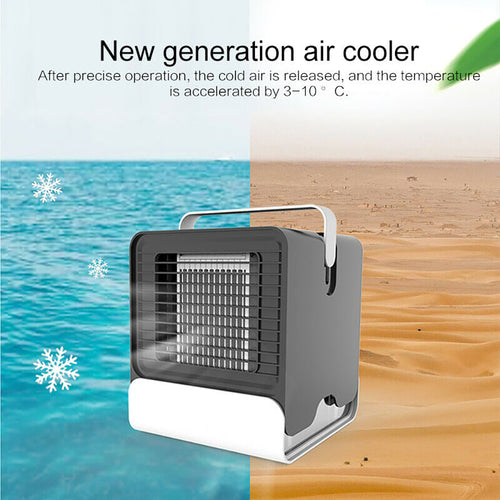 USB Mini Cool Fan Air Conditioner- Negative Ion