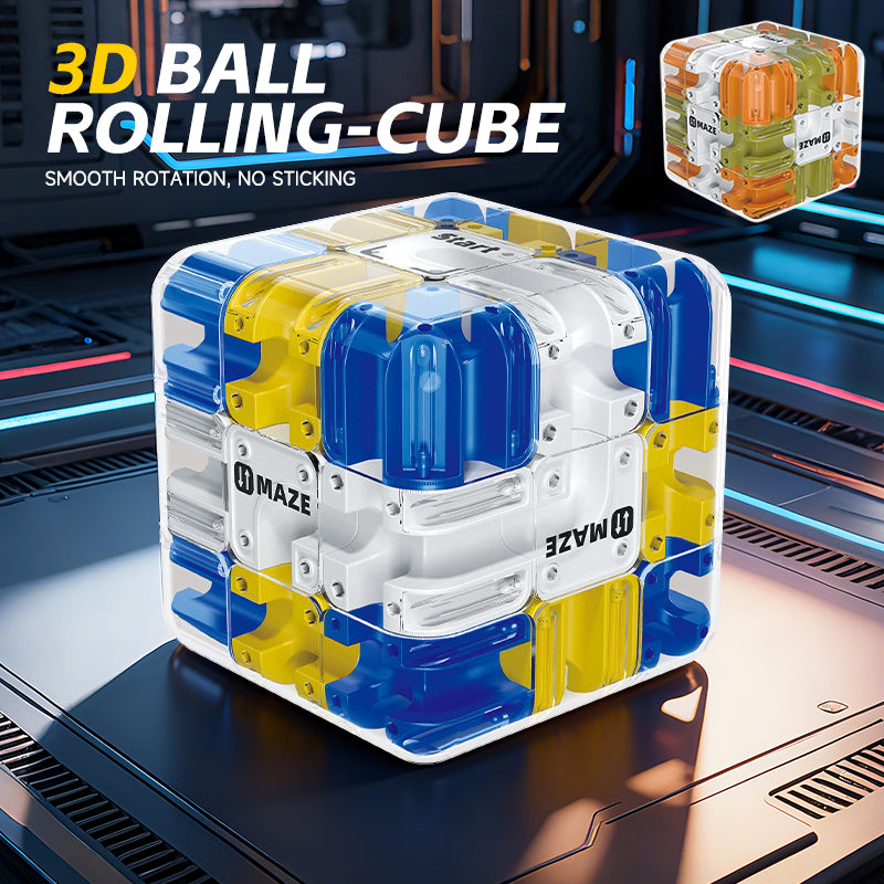 3D Maze Magic Cube Fidgeting Logical Thinking Anti Stress Puzzle Cube