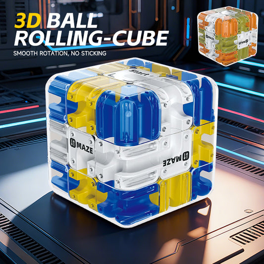 3D Maze Magic Cube Fidgeting Logical Thinking Anti Stress Puzzle Cube