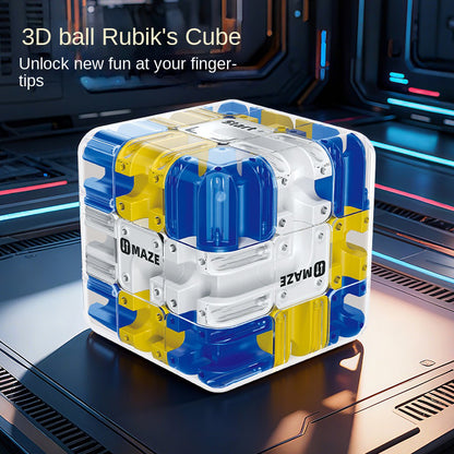 3D Maze Magic Cube Fidgeting Logical Thinking Anti Stress Puzzle Cube