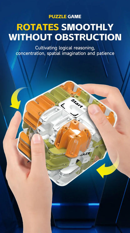 3D Maze Magic Cube Fidgeting Logical Thinking Anti Stress Puzzle Cube