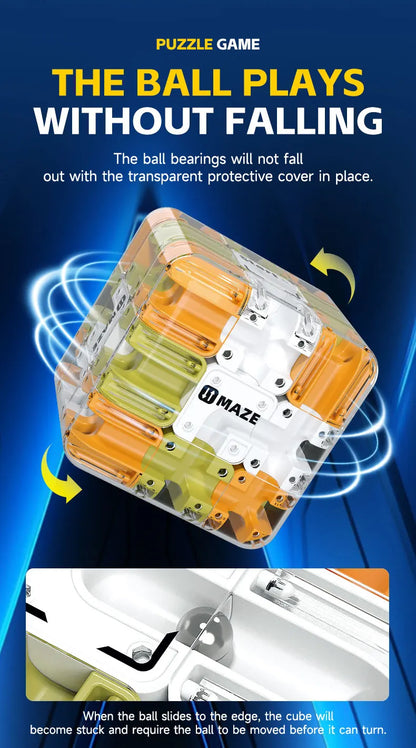 3D Maze Magic Cube Fidgeting Logical Thinking Anti Stress Puzzle Cube