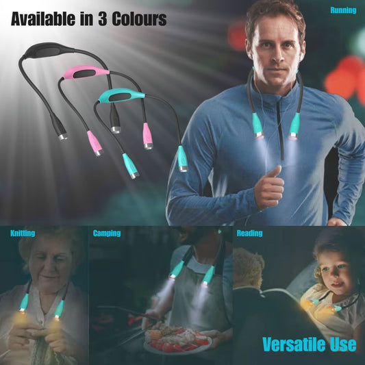 Portable Rechargeable LED Reading Neck Light